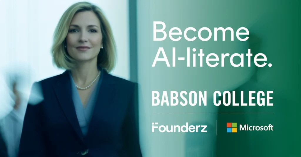 Founderz y Babson College impulsan la formación en Inteligencia Artificial en Estados Unidos 1 founderz and babson college