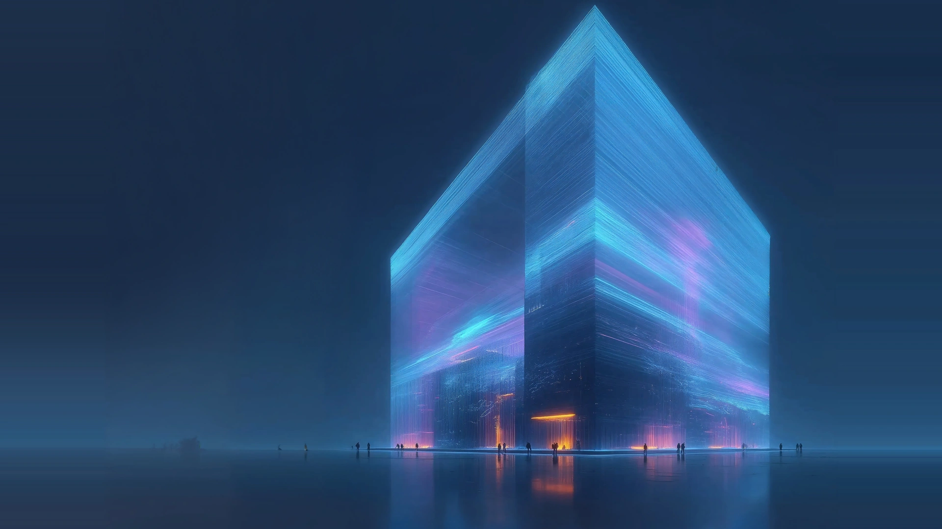 imagen de edificio futurista