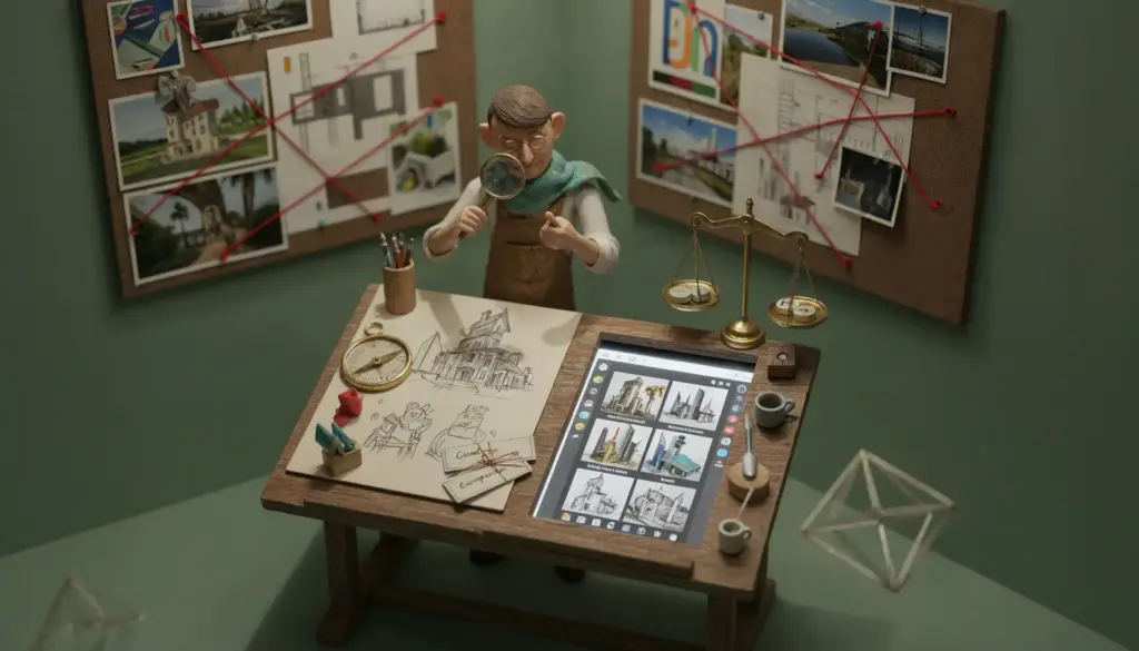 Cómo usar IA en procesos creativos sin perder tu criterio creativo
