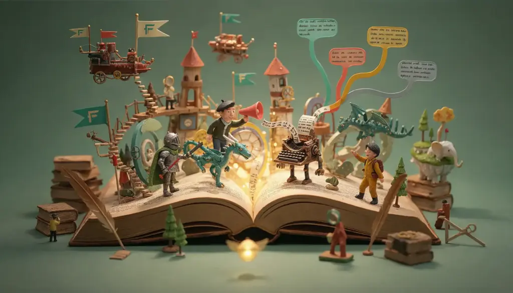 Prompts de IA para storytelling: guías y ejemplos
