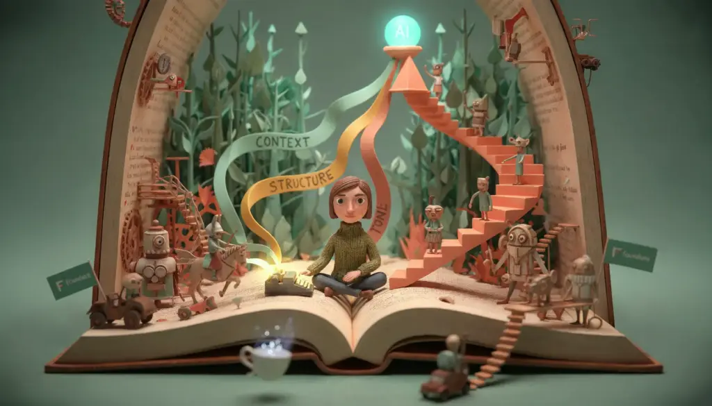 Prompts para storytelling creativo con IA