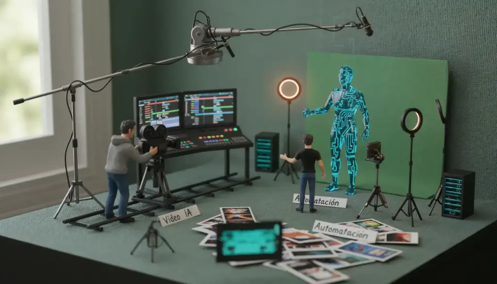Cómo seguir formándote en vídeo con IA: imagen, automatización y avatares