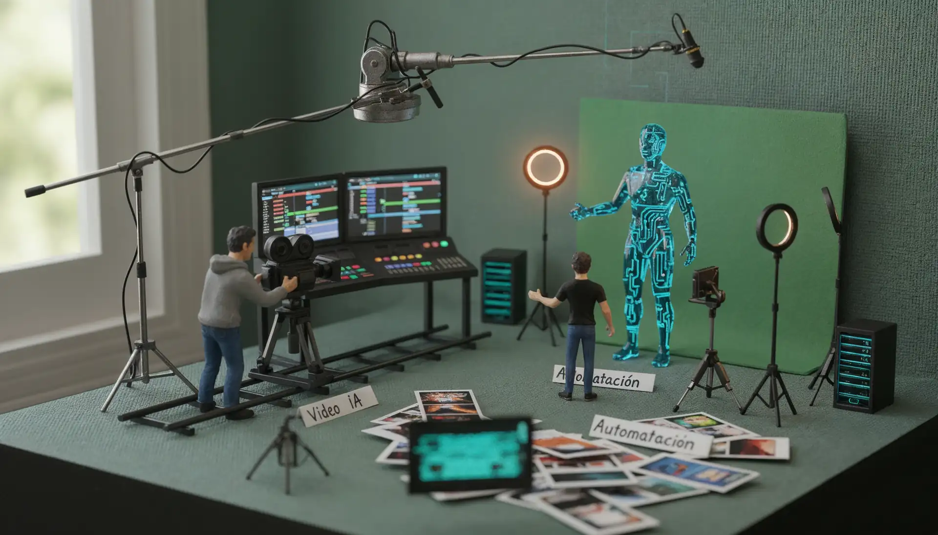 Cómo seguir formándote en vídeo con IA: imagen, automatización y avatares