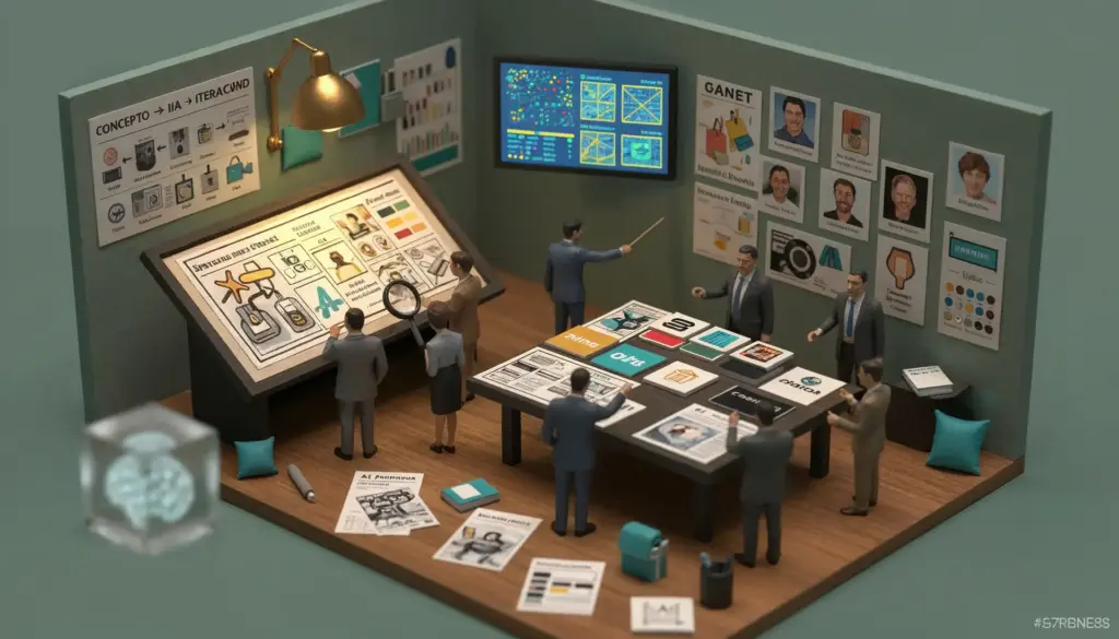 Cómo usar IA en creatividad publicitaria: conceptos