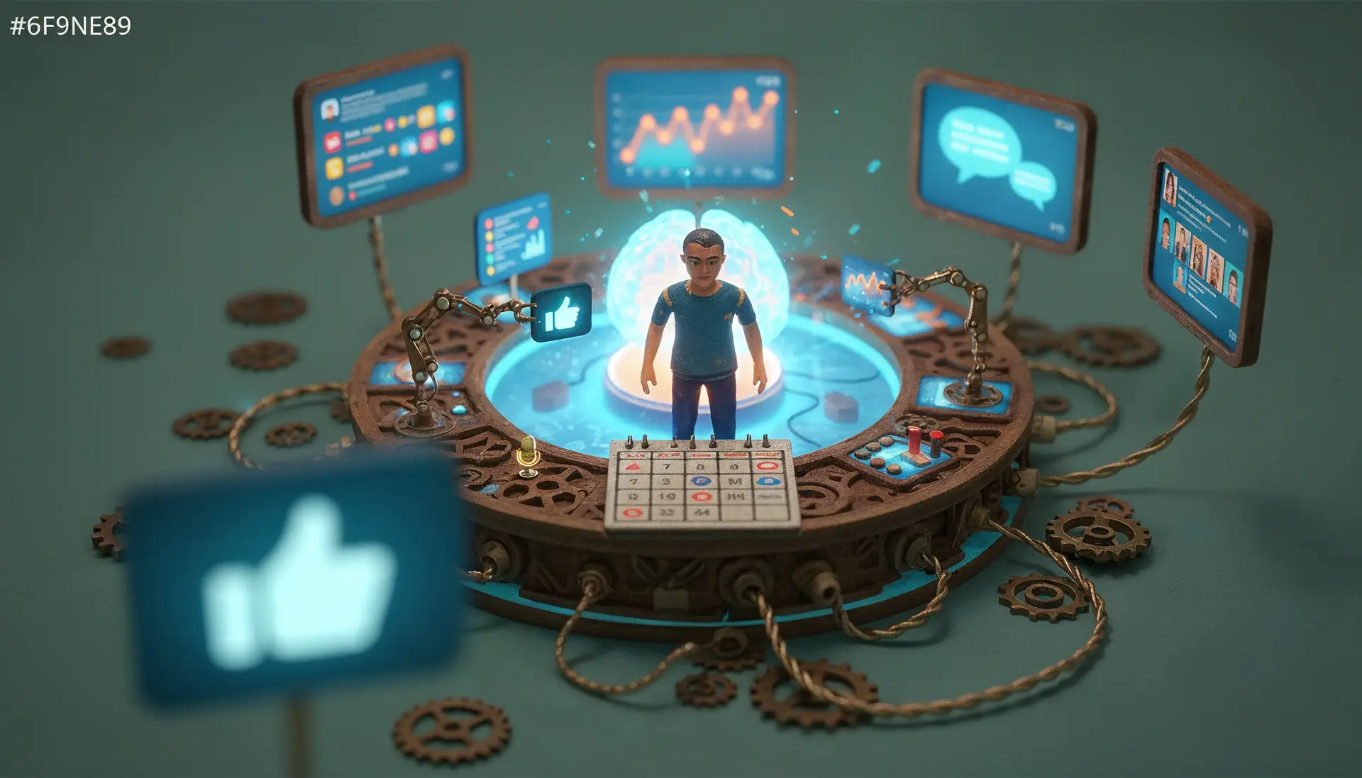 Casos de uso de IA para redes sociales y contenido multicanal
