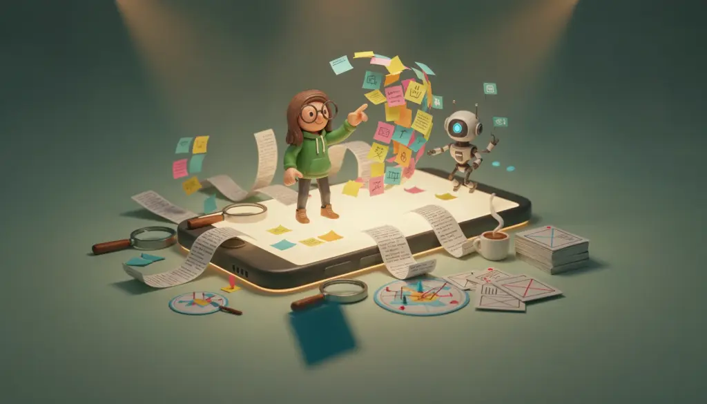 Cómo usar IA en UX/UI: research (usos IA UX/UI)